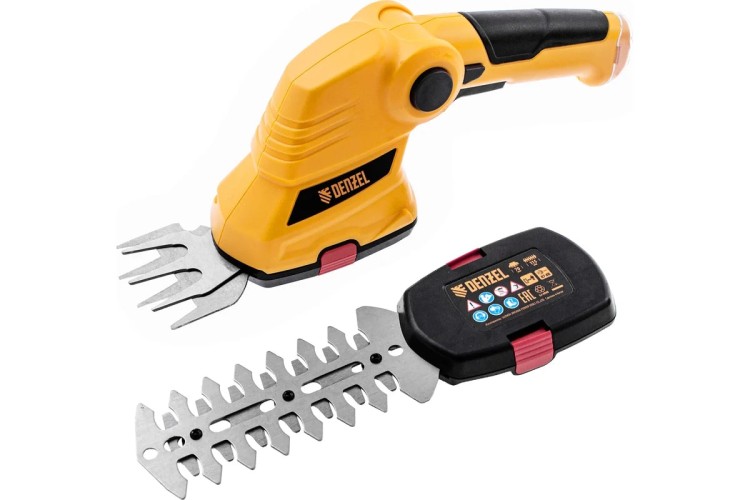 Ножницы-кусторез аккумуляторные Denzel G411 3,6В Li-Ion 96817 - изображение 3