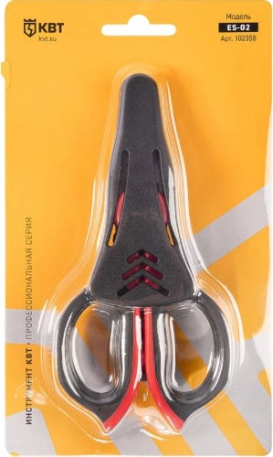 Ножницы КВТ 102358 универсальные ES-02 серия ПРОФИ - изображение 4