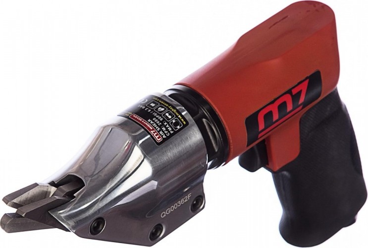 Ножницы пневматические MIGHTY SEVEN QG-202 2600 ход/мин, сталь до 1,2 мм, пистолетная рукоять - изображение 3