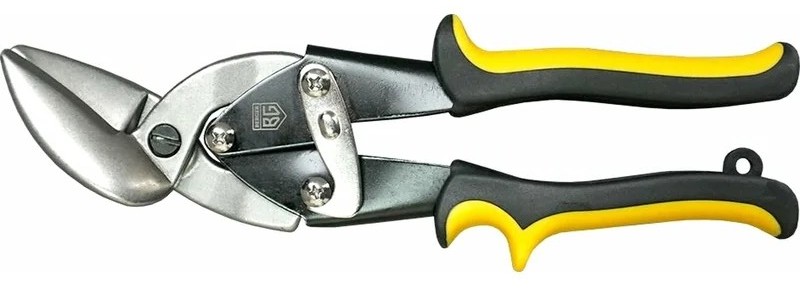 Ножницы по металлу BERGER BG1231 ручные, усиленные рычажные (правый рез) 250 мм