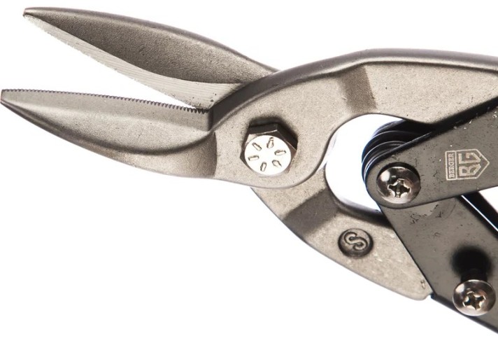 Ножницы по металлу BERGER BG1233 ручные, усиленные рычажные (прямой рез) 250 мм - изображение 2