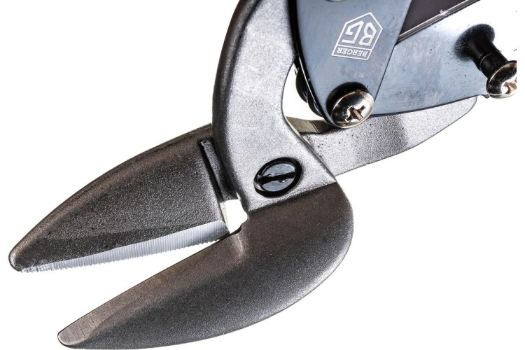 Ножницы по металлу BERGER BG1232 ручные, усиленные рычажные (левый рез) 250 мм - изображение 2