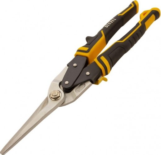 Ножницы по металлу Denzel 78373 прямой проходной рез - изображение 2