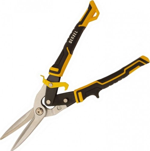 Ножницы по металлу Denzel 78373 прямой проходной рез - изображение 4