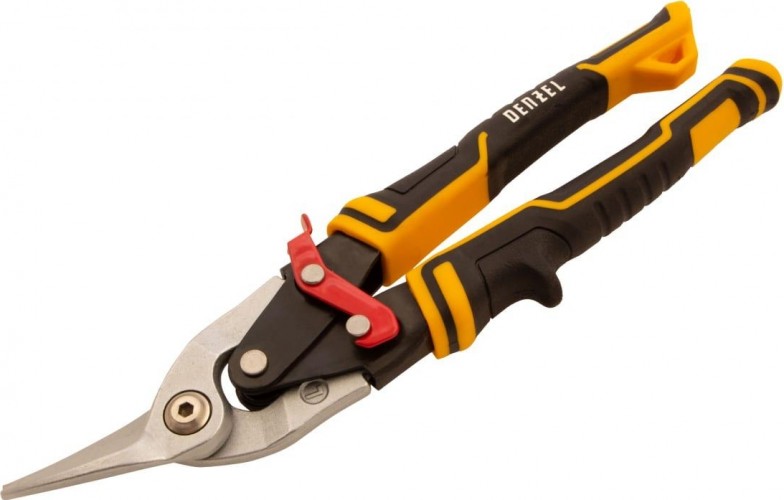 Ножницы по металлу Denzel 78372 прямой и левый рез