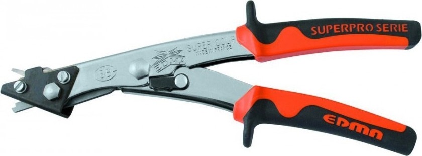 Ножницы по металлу EDMA 011055 просечные для плоского листового металла