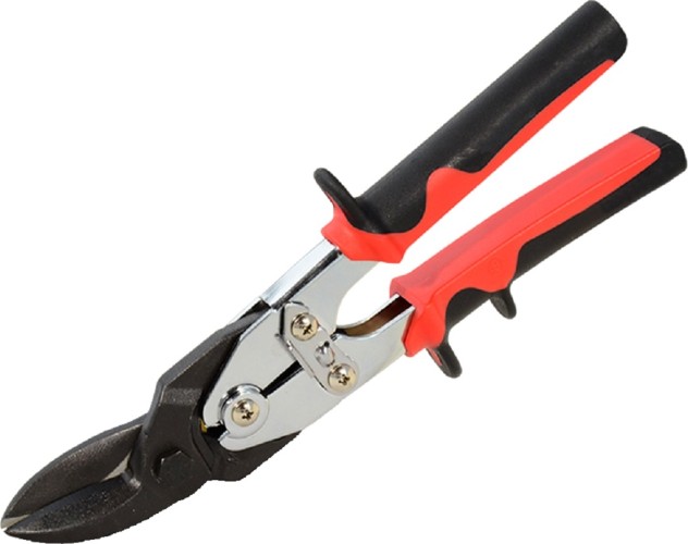 Ножницы по металлу EDMA 109055 кованные "авиационные" APOLLO, левый рез