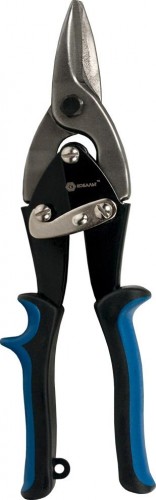 Ножницы по металлу Кобальт 647-475 ручные прямой рез 250 мм, cr-v