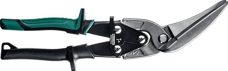 Ножницы по металлу KRAFTOOL Alligator правые удлиненные, cr-mo, 280 мм 2328-RL
