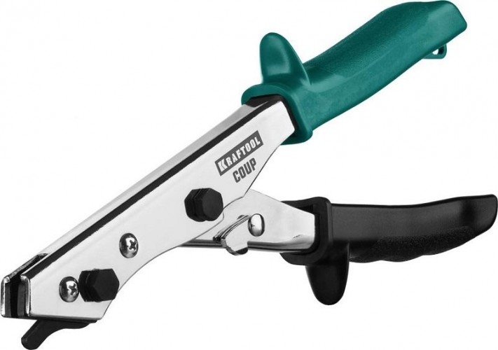 Ножницы по металлу KRAFTOOL Cr-Mo coup для реза листа без повреждений 23274