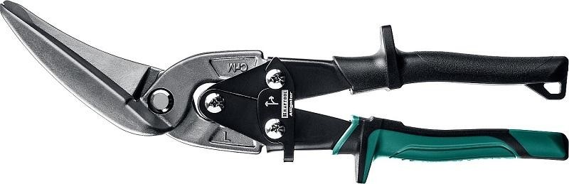 Ножницы по металлу KRAFTOOL Alligator левые удлиненные, cr-mo, 280 мм 2328-LL