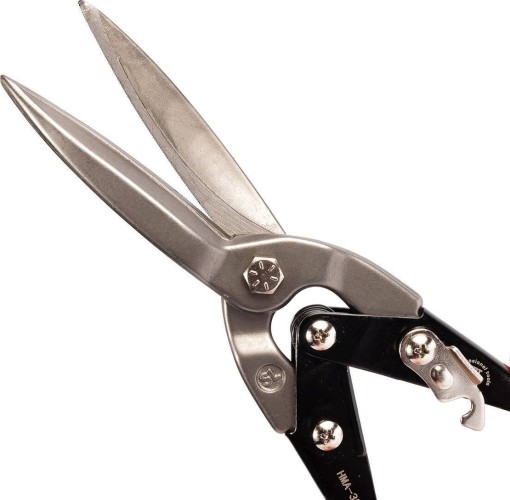 Ножницы по металлу КВТ НМА-300 SL ПРОФИ прямые удлиненные 102043 - изображение 2