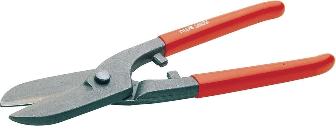 Ножницы по металлу NWS 078-12-200 "Английские", прямой рез