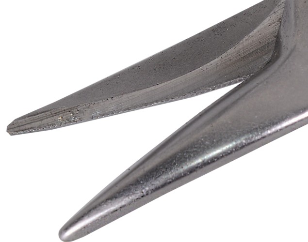 Ножницы по металлу ВИХРЬ 250 мм., прямой рез двухкомпонентные рукоятки 73/10/8/1 - изображение 4