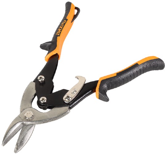 Ножницы по металлу ВИХРЬ 250 мм., левый рез двухкомпонентные рукоятки 73/10/8/3 - изображение 4