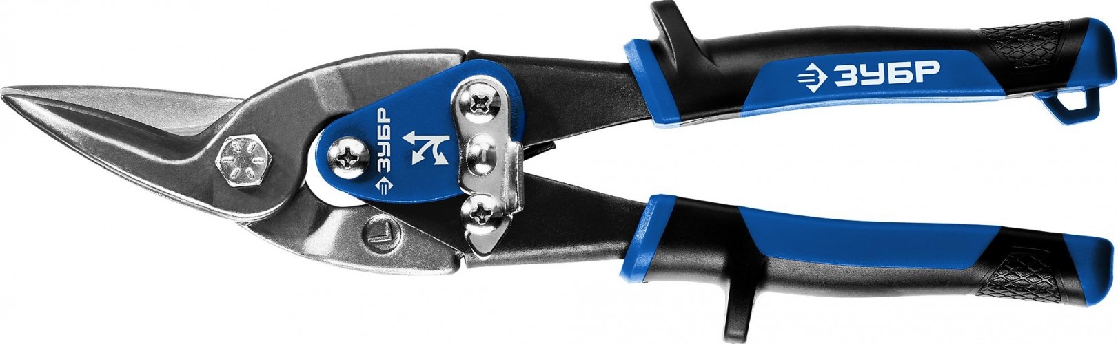 Ножницы по металлу ЗУБР ПРОФЕССИОНАЛ левый рез, 250 мм 23130-OL