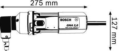 Ножницы сетевые BOSCH GNA 2.0   вырубные 0601530103 матрица, пуансон - изображение 2