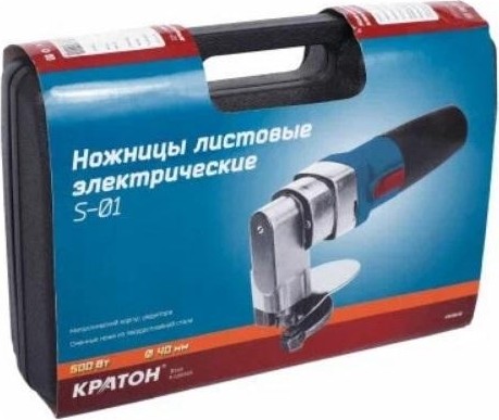 Ножницы сетевые КРАТОН S-01 листовые  3 13 01 001 - изображение 5