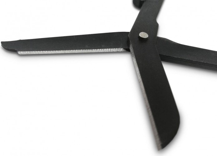 Ножницы тактические МОЛОТ НТ-155 оксидированные 155 мм, сталь 2 мм - изображение 2