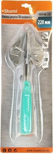 Ножницы технические Sturm 1074-08-220 для резки ПВХ профиля и багета - изображение 4