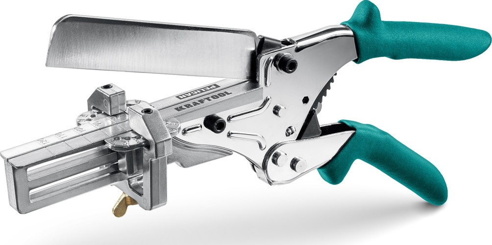 Ножницы угловые KRAFTOOL PELIKAN 120 для пластмассовых и резиновых профилей 23370