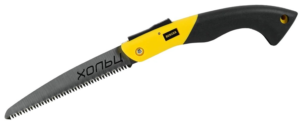 Ножовка по дереву BERGER BG1847 складная 180мм, 7TPI