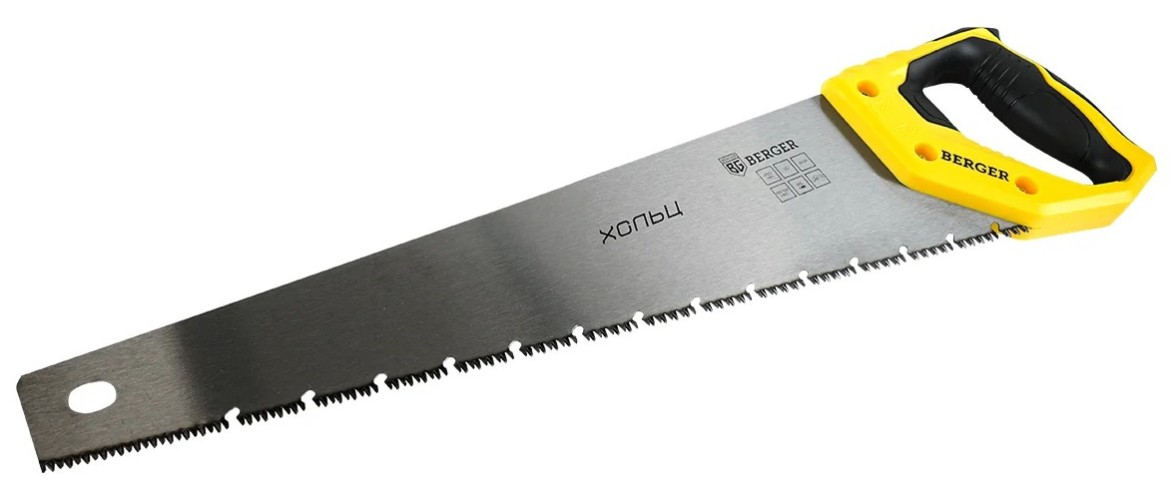 Ножовка по дереву BERGER BG1839 сегментная 450мм