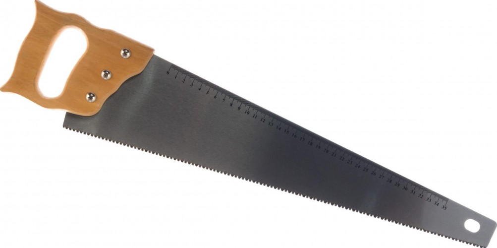 Ножовка по дереву Biber Мастер 85663 2d заточка, средний зуб, 500мм тов-080817