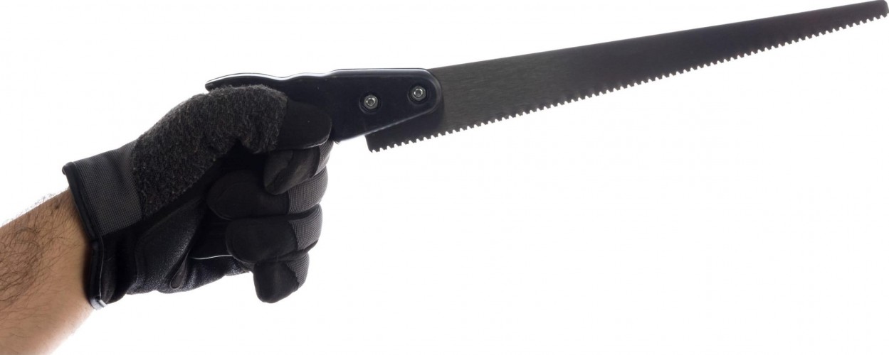 Ножовка по дереву Biber Стандарт 85699 выкружная, универсальный рез, 300мм тов-080828 - изображение 2