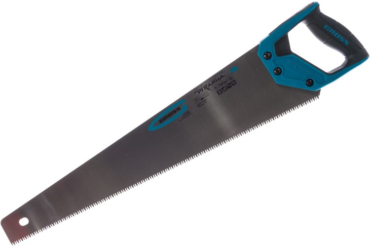 Ножовка по дереву GROSS 24102 PIRANHA, 550 мм, 7-8 tpi