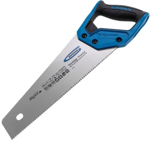 Ножовка по дереву GROSS 24123 PIRANHA, 300 мм, 11 tpi