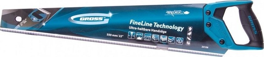 Ножовка по дереву GROSS "Piranha" 550 мм 24108 24108
