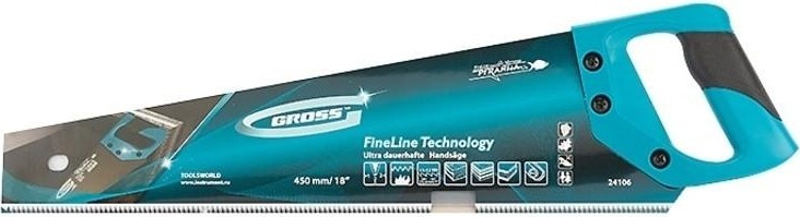 Ножовка по дереву GROSS "Piranha" 450 мм 24106 24106