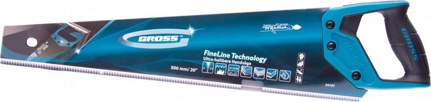 Ножовка по дереву GROSS "Piranha" 500 мм 24107 24107