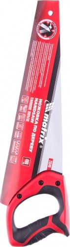 Ножовка по дереву MATRIX 400 мм ,7-8 tpi,зуб-3d,каленый зуб,тефл.покр.полотна,2- 23549 - изображение 4