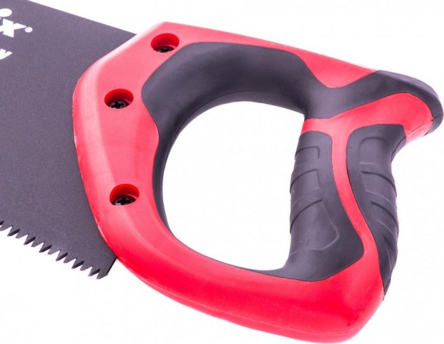 Ножовка по дереву MATRIX 500 мм ,7-8 tpi,зуб-3d,каленый зуб,тефл.покр.полотна,2- 23551 - изображение 2