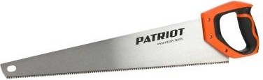 Ножовка по дереву PATRIOT WSP-500S TPI мелкий зуб, 3-х сторонняя заточка, 500мм 350006003
