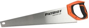 Ножовка по дереву PATRIOT WSP-500L TPI крупный зуб, 3-х сторонняя заточка, 500мм 350006013