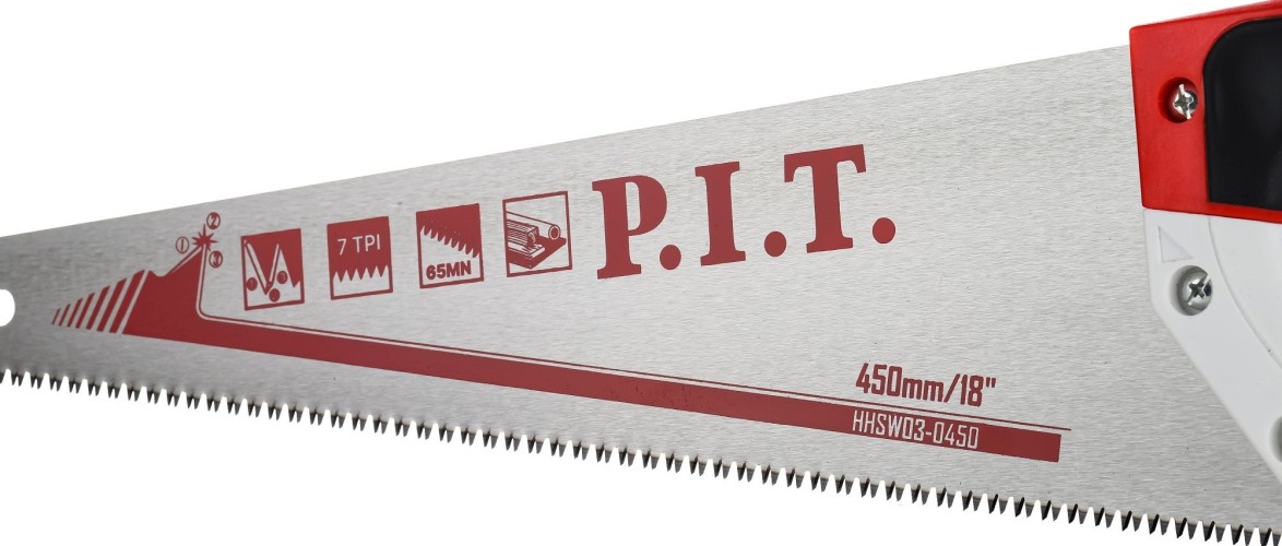 Ножовка по дереву P.I.T. HHSW03-0450 CONTROL 450 мм - изображение 2