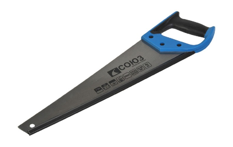 Ножовка по дереву СОЮЗ 1060-22-450С 450мм, 7tpi, 2d - изображение 2
