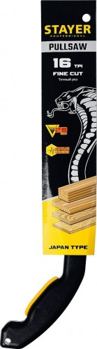 Ножовка по дереву STAYER Cobra PullSaw (пила) 300 мм, 16 tpi, мелкий зуб, для точных рабо 15088 - изображение 2