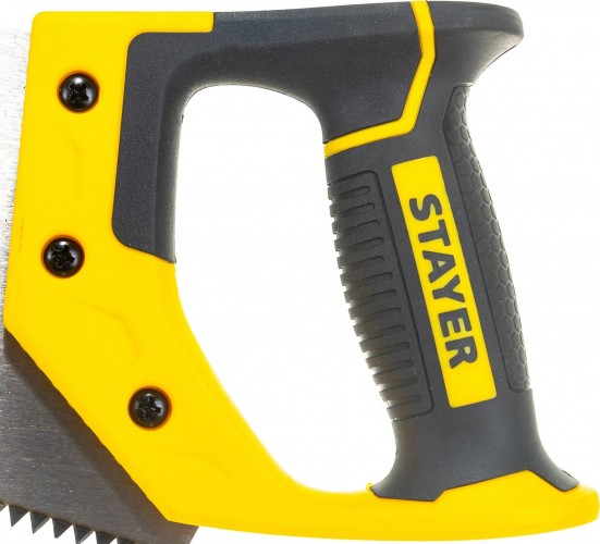 Ножовка по дереву STAYER Cobra 5 (пила) 400 мм, 5 tpi, прямой крупный зуб, быстрый  1506-40_z02 - изображение 5