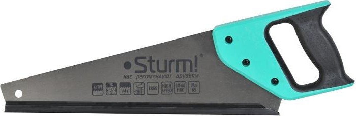 Ножовка по дереву Sturm 1060-57-350 350мм, 12tpi, 3d зуб