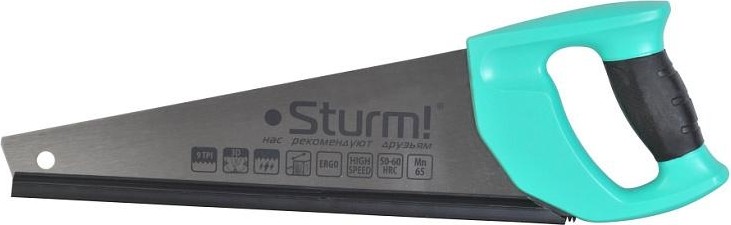 Ножовка по дереву Sturm 1060-55-350 350мм, 9tpi, 3d зуб