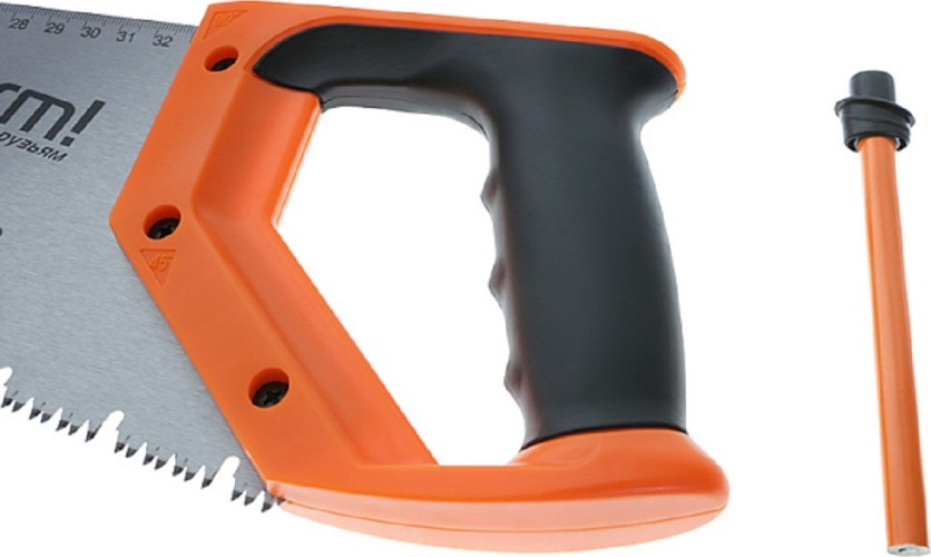 Ножовка по дереву Sturm 1060-12-4007 с карандашом 400мм, 3d зуб для влажн. дер - изображение 5