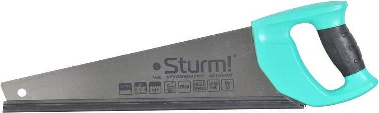 Ножовка по дереву Sturm 1060-55-400 400мм, 9tpi, 3d зуб