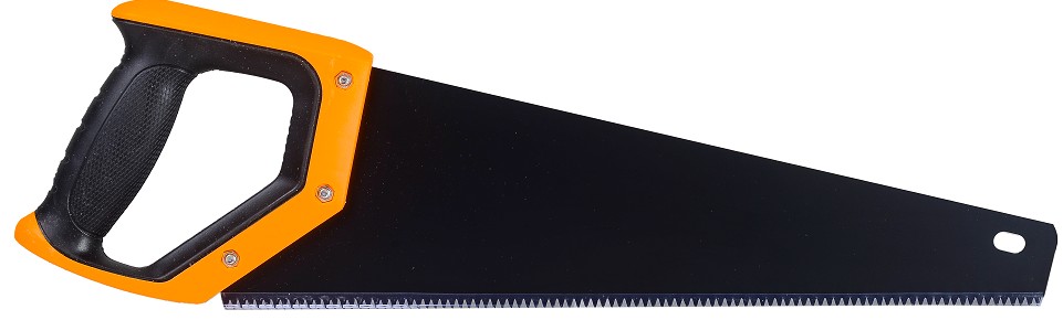 Ножовка по дереву ВИХРЬ 400 мм "Тефлон" 3d заточка 2 комп.рукоятка 73/2/4/8 - изображение 3