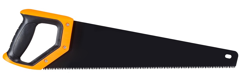 Ножовка по дереву ВИХРЬ 450 мм "Тефлон" 3d заточка 2 комп.рукоятка 73/2/4/9 - изображение 2