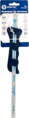 Ножовка по металлу Кобальт 911-314 300 мм пластиковая ручка - изображение 3
