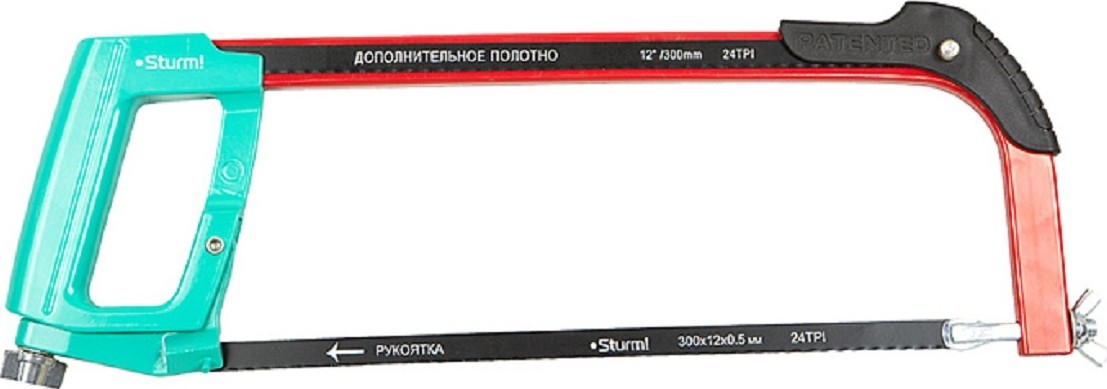 Ножовка по металлу Sturm 1061-07-300 с доп. полотном, 300мм